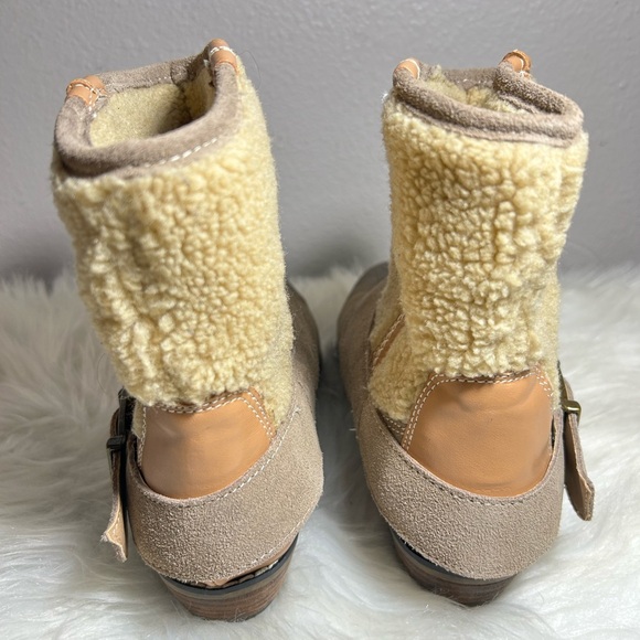 Kelsi Dagger X Free People Breckenridge Shearling Booties Size - Picture 10 of 12